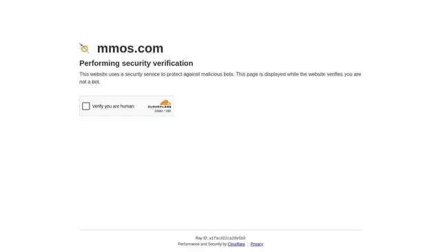 mmos.com homepage screenshot