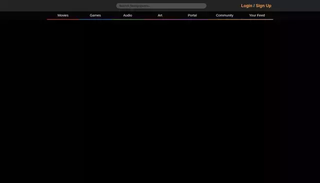 newgrounds.com homepage screenshot