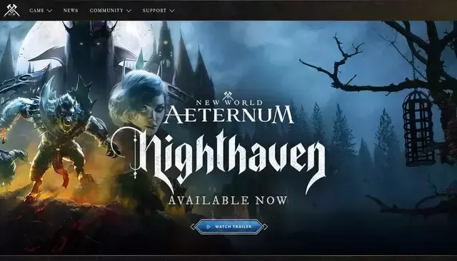 newworld.com homepage screenshot