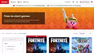 Nintendo Free-to-start games - Nintendo Store