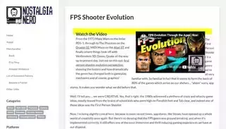 Nostalgia Nerd FPS Shooter Evolution - Nostalgia Nerd