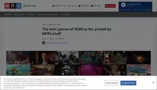 Npr The best games of 2026 so far, picked by NPR's staff : NPR