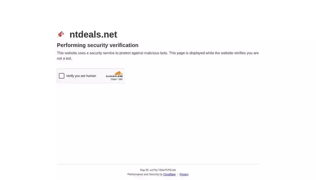 ntdeals.net homepage screenshot