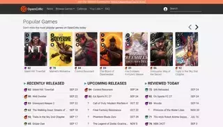 Open Critic OpenCritic - Video Game Reviews from the Top Critics in Gaming - OpenCritic