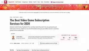Pcmag The Best Video Game Subscription Services for 2026 | PCMag