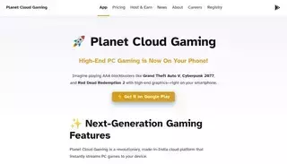 Planet Cloud Gaming Planet Cloud Gaming