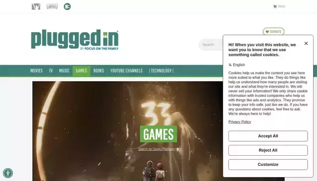 pluggedin.com homepage screenshot