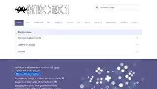 Retro Arch RetroArch - Frontend for Emulators, Game Engines and Media Players