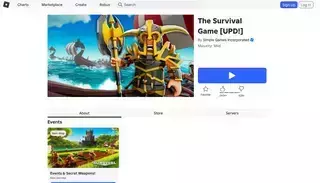 Rob Lox The Survival Game | Play on Roblox