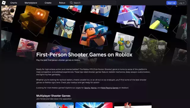 roblox.com homepage screenshot
