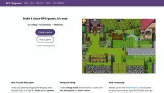 Rpg Playground RPG Playground – Make an RPG game without coding for free