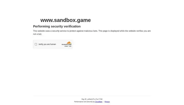 sandbox.game homepage screenshot