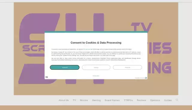 screenhype.co.uk homepage screenshot