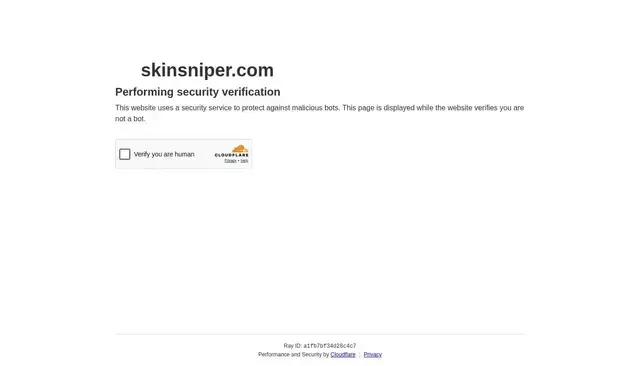 skinsniper.com homepage screenshot