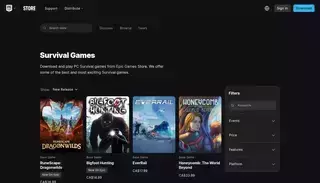 Epic Games Survival Games | Download The Best PC Games - Epic Games