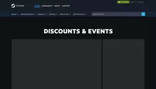 Steam Powered Discounts & Events