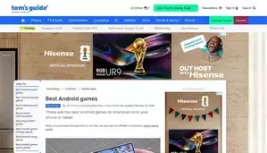 Toms Guide Best Android games | Tom's Guide