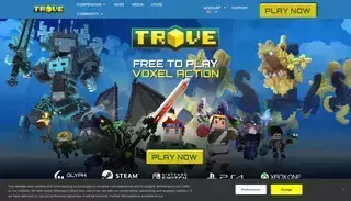 Trove Game Trove - The exciting Voxel MMO Adventure