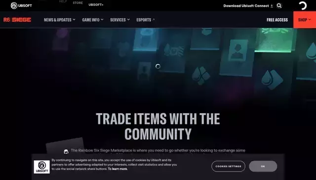 ubisoft.com homepage screenshot