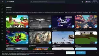 Vi Verse Sandbox Games Online — Play Free in Your Browser | VIVERSE