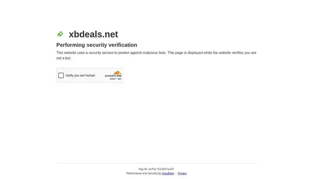 xbdeals.net homepage screenshot